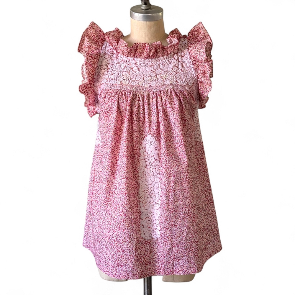 MI GOLONDRINA Mexico Olivia Jardin San Valentin Blouse Size XS
